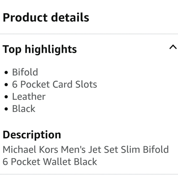 Michael Kors Embossed MK Pattern Slim Jetset Billfold Wallet- Black - Picture 4 of 8